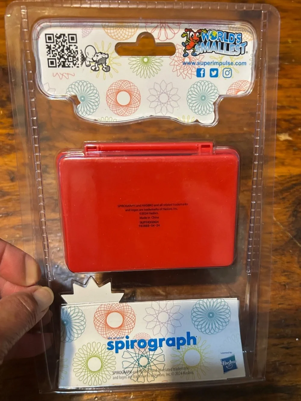 Lot of 3 World’s Smallest toys Spirograph, View Master, Candyland